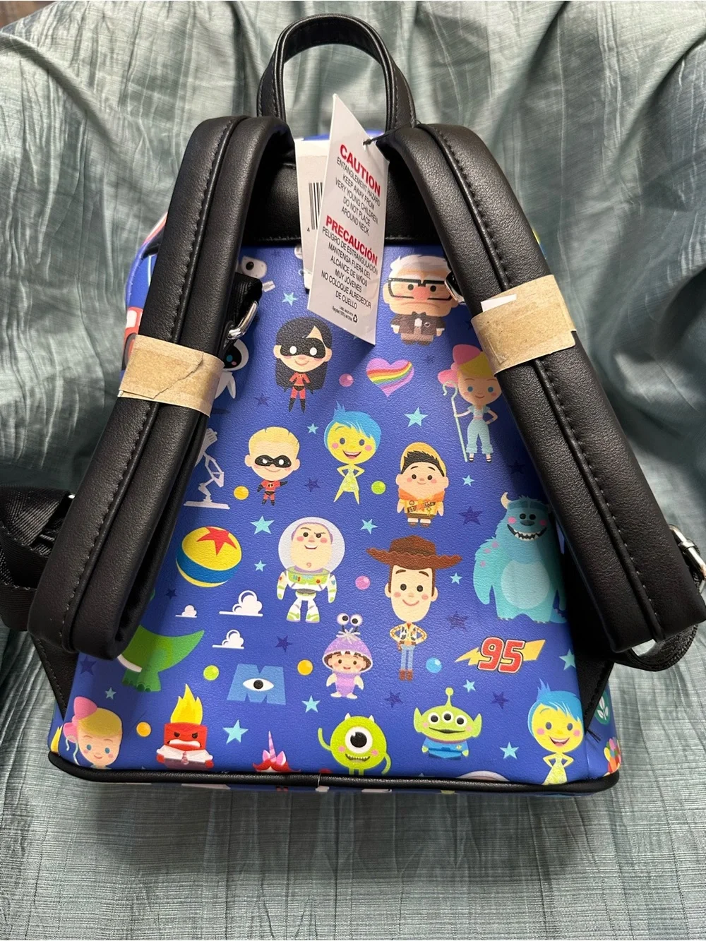 Disney Parks Loungefly Pixar Chibi Character Mini Backpack